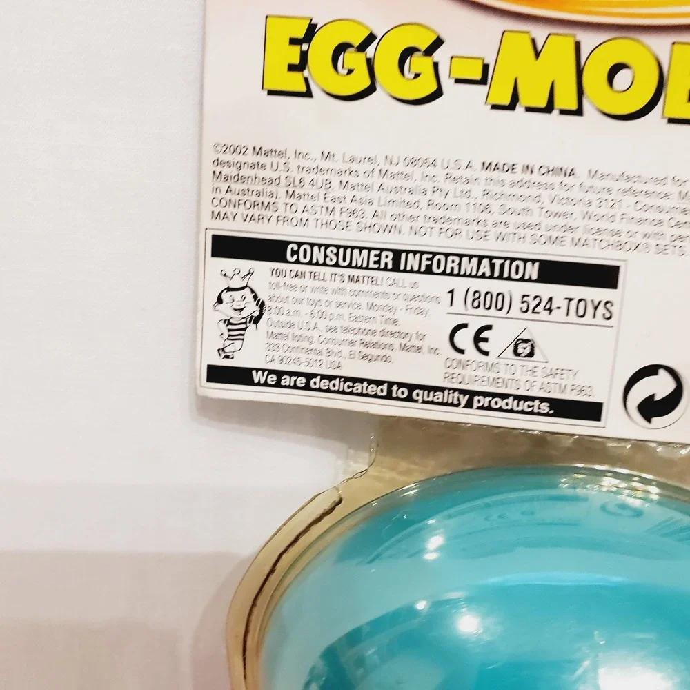 2002 Matchbox Egg-Mobiles 3 Eggs Each Contains One Matchbox Car, Pkg Has Issues